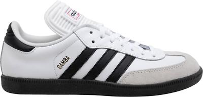 Size 10.5 - adidas Samba Classic White 98095684571| eBay