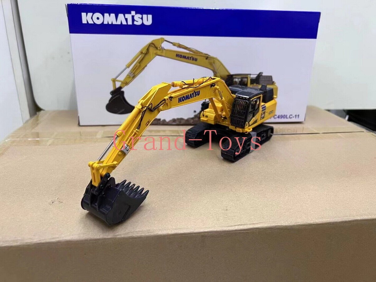 UH 1/50 Scale Komatsu PC490LC-11 Excavator DieCast Model Toy Gift