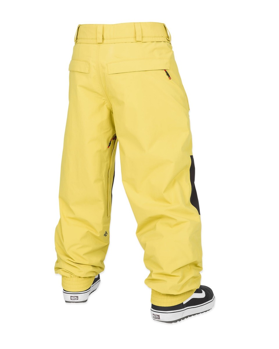 Volcom Longo Gore-Tex Men's Snow Pants, Dark Yellow, Large | eBay