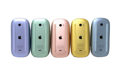 Apple Magic Mouse 2 A1657 Green Yellow Purple Blue Pink Bluetooth