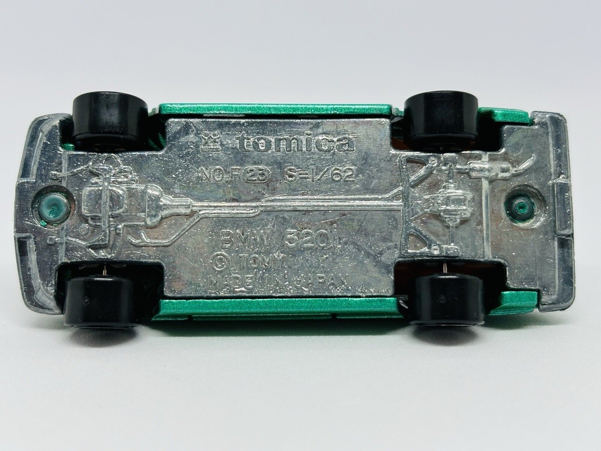 Tomica Tomy F23-3-6 BMW 320i - Metallic Green - Loose - Made In