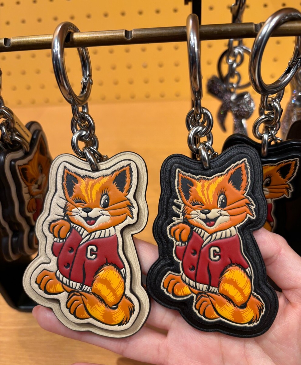 Coach Official Cat Charm Tokyo CoachPlay Harajuku Cats Street