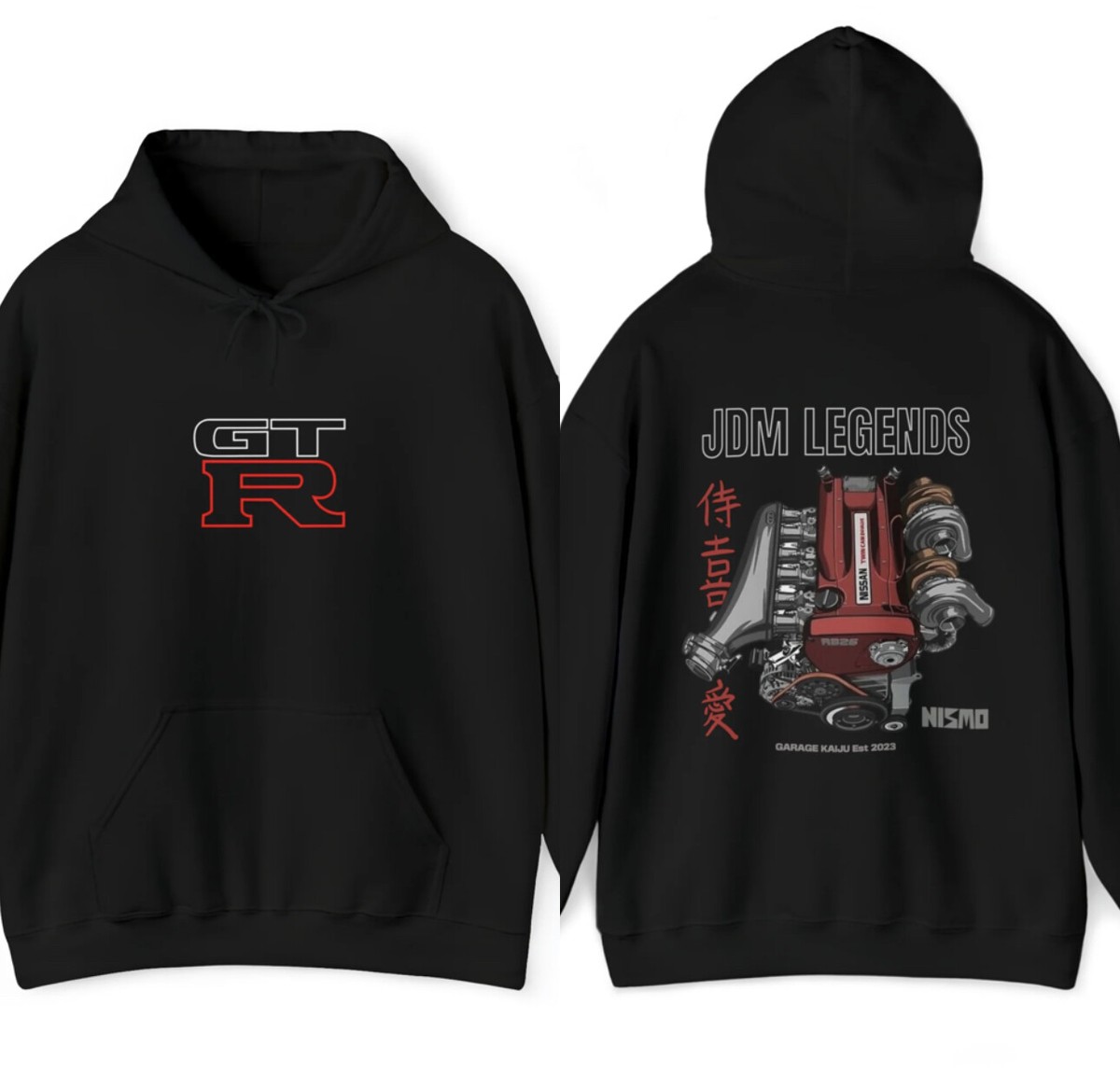 RB26 JDM Legend Hoodie, Skyline GTR RB26 Hoodie, R32 R33 R34