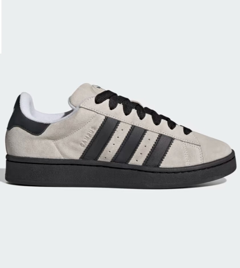 US Men's Size 8 - ADIDAS Campus 00s Leather Cloud White Core Black