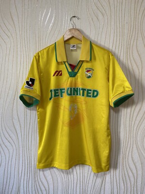 JEF UNITED 90s HOME FOOTBALL SHIRT SOCCER JERSEY MIZUNO | eBay