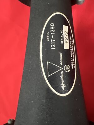 JBL LE175 16 OHM DRIVER WITH JBL 1217-1290 HORN | eBay