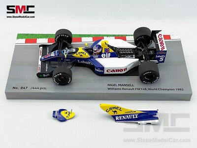 Williams F1 FW14B #5 Nigel Mansell 1992 World Champion 1:18
