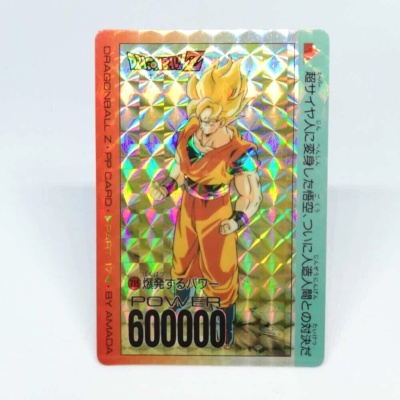 715 Son Goku Doragon Ball Z Card DASS BANDAI JAPAN Anime 1993