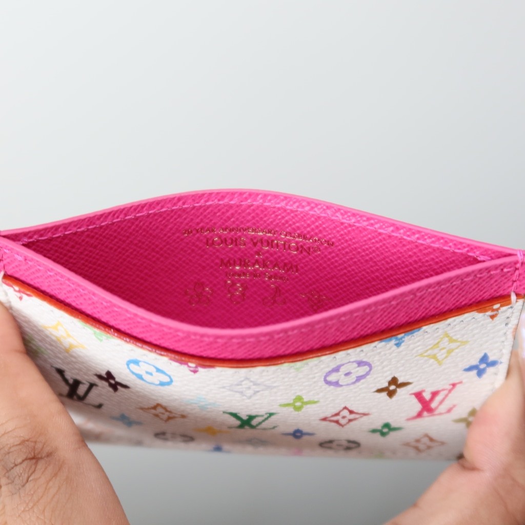 Louis Vuitton LV x TM Card Holder Murakami Multicolor | eBay