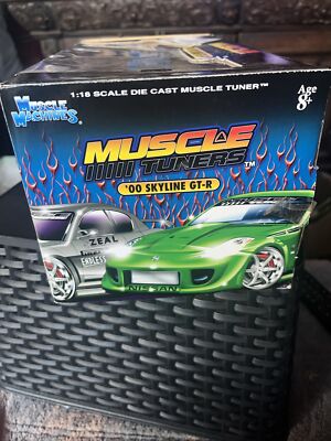 1:18 Muscle Machines 2000 Nissan Skyline GT-R | eBay