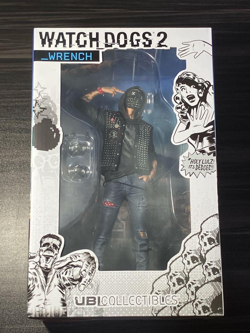 Watch Dogs 2 Wrench UBI Soft Official Watch Dogs Series Figure
