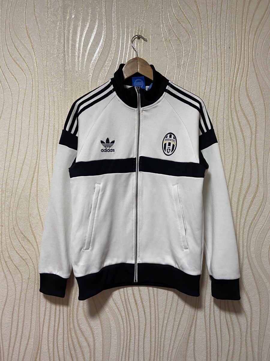 JUVENTUS FOOTBALL SOCCER TRACK JACKET ADIDAS ORIGINALS sz S MEN