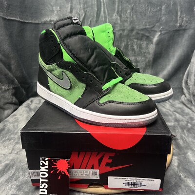 CK6637-002] Mens Air Jordan RETRO 1 HIGH 'ZOOM ZEN GREEN' SZ8.5