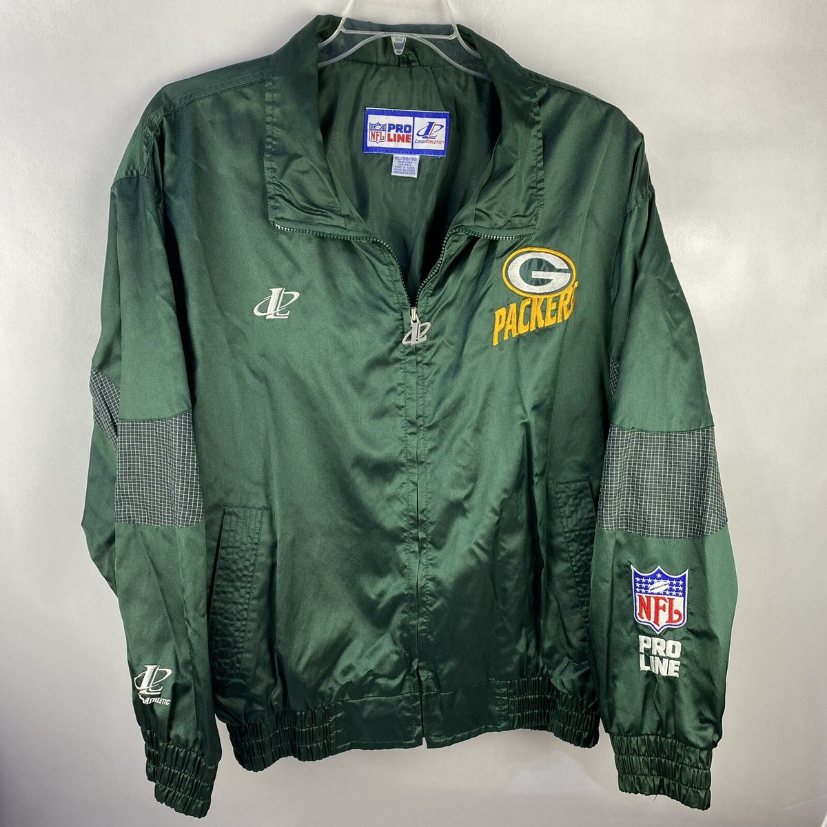 Vintage Green Bay Packers Logo Athletic Authentic Pro Line Jacket