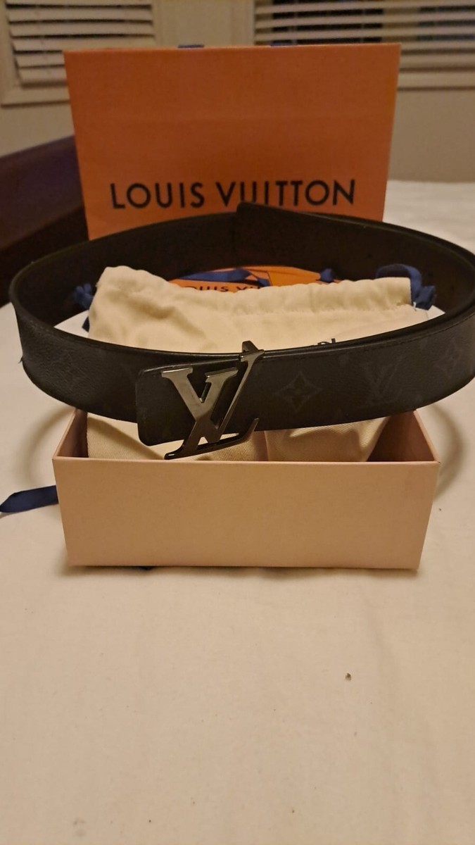 Louis Vuitton LV Initials 40MM Reversible Monogram Eclipse Belt