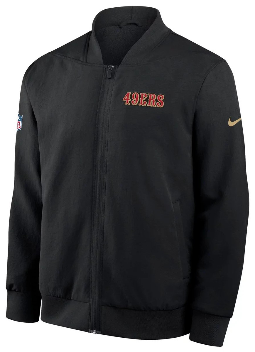 San Francisco 49ers Nike Rivalries Sideline Bomber Jacket Faithful