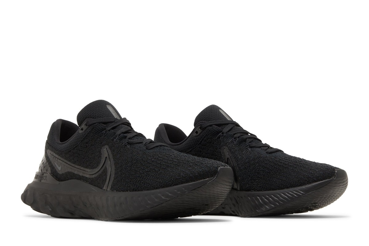 Nike React Infinity Run Flyknit 3 Triple Black DH5392-005 | eBay