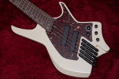 Electric Bass Guitar Hex NB505 Headless Made in Indonesia S/N