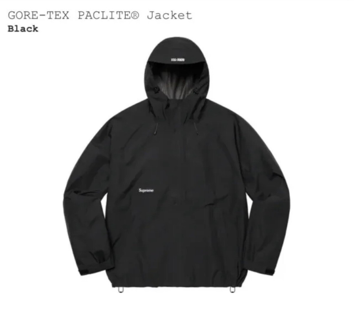 Supreme® SS22 GORE-TEX Backpack Jacket Black Size Medium | eBay