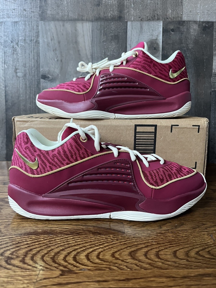 Nike KD 16 NRG 'NY vs NY' Noble Red Gold Basketball Shoes Size 9