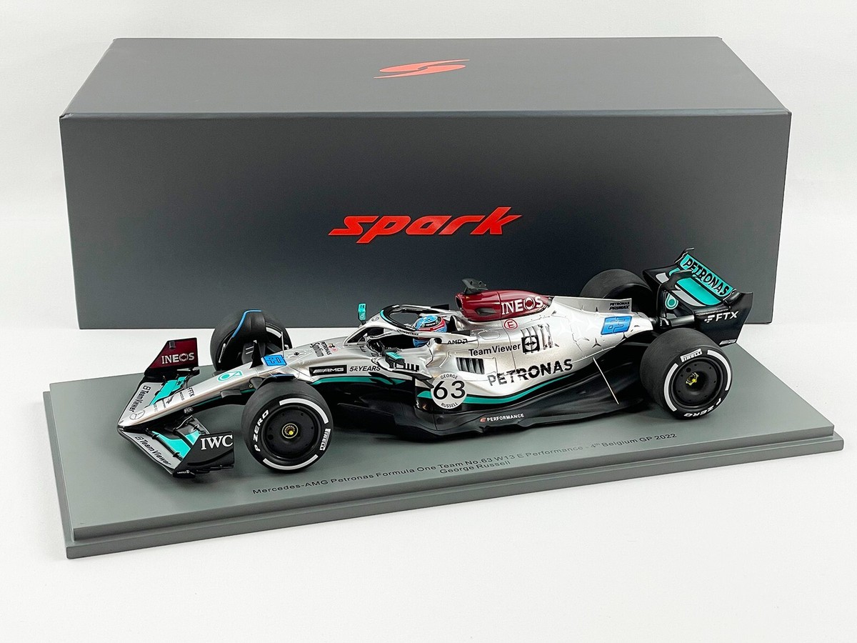 Mercedes F1 W13 #63 George Russell Belgium 2022 Special Livery 1