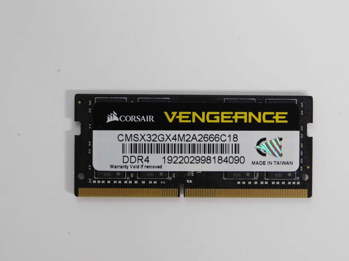 Corsair Vengeance 16GB DDR4 Laptop RAM Memory CMSX32GX4M2A266C18