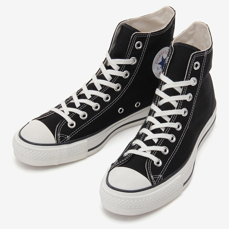Converse Canvas All Star J HI Black MADE IN JAPAN Limited CHUCK