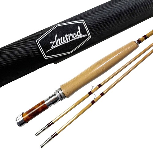 Rare Old Hardy Palakona Deluxe Bamboo 9' #5-6 3 pieces Bamboo Fly
