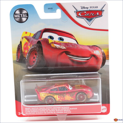 Disney Pixar Cars Muddy Rusteze Racing Center Lightning McQueen