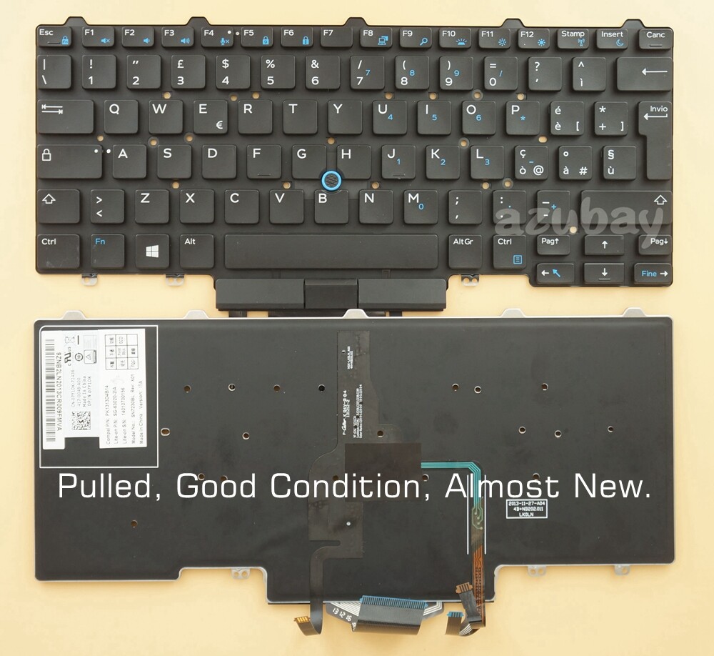 Keyboard For Dell Latitude 5480 5488 5490 5491 5495 7480 7490