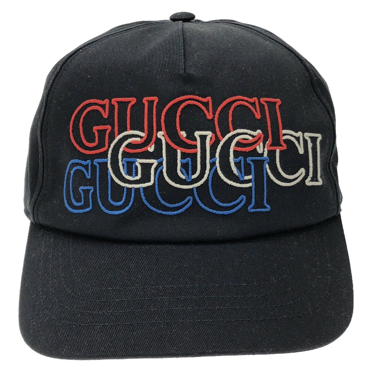 GUCCI Baseball cap 58.5cm L size 7885484HA9X4100L cotton Black | eBay