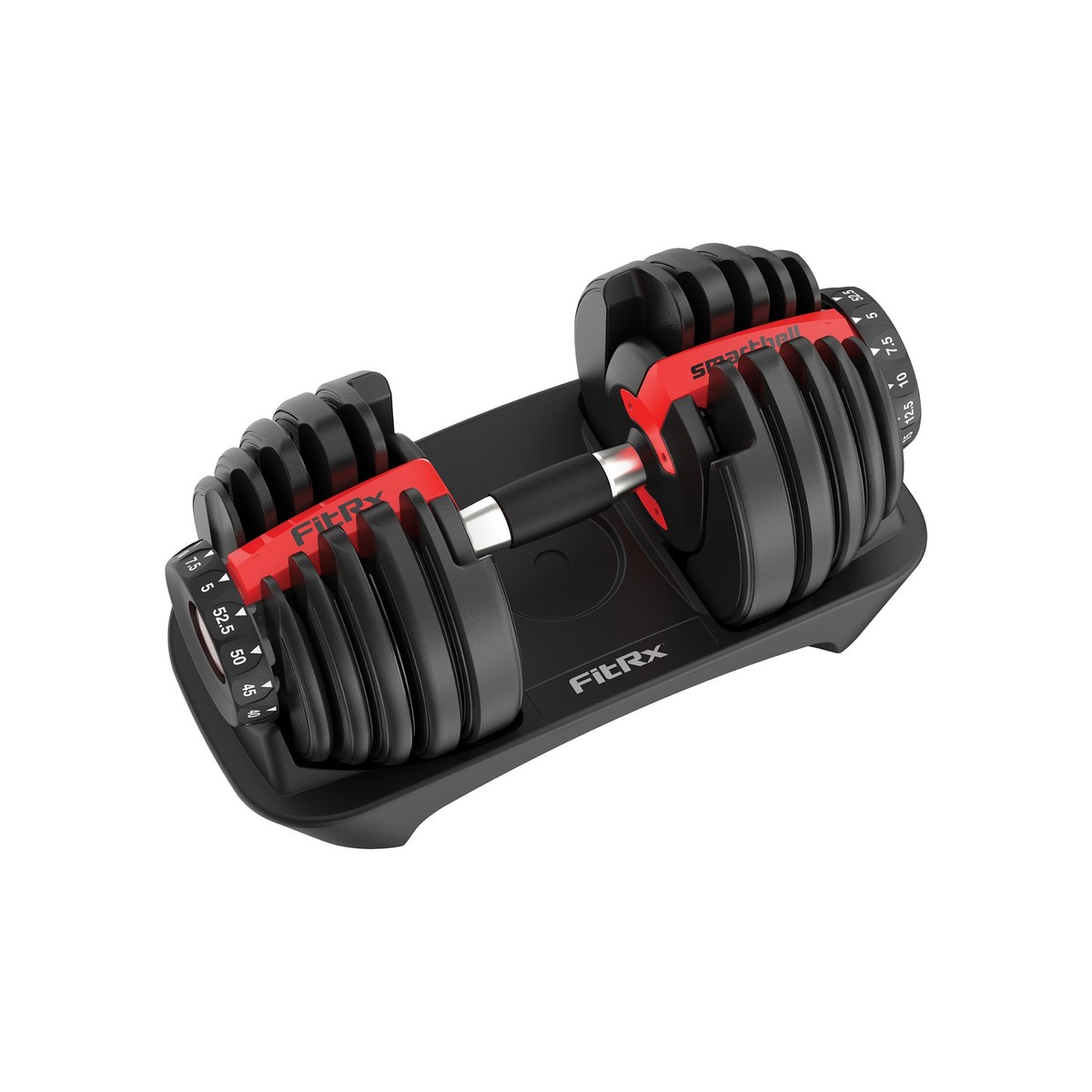 FitRx 8361 uick Select Adjustable Smart Dumbbell, 5-52lbs. | eBay