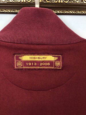 Vintage Nike Arsenal Highbury 1913 - 2006 Jacket Track Top