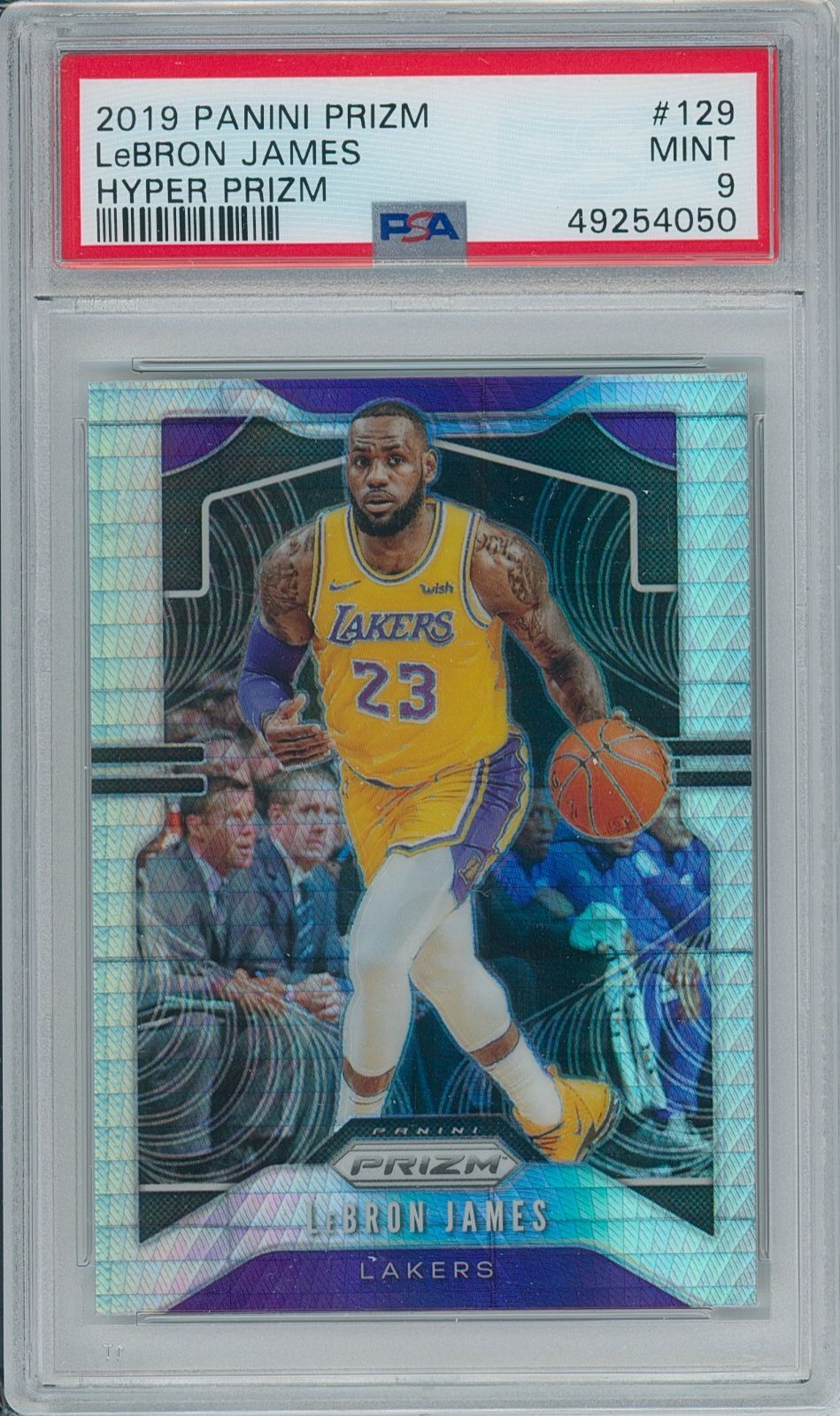 LeBron James 2019 Prizm #129 Hyper Price Guide - Sports Card Investor