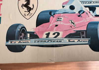 Tamiya 1/12 Ferrari 312T Big Scale Series F1 Vintage Plastic model