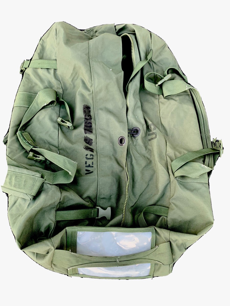 Improved Duffel Bag, US Military Issue, NSN 8465-01-604-6541, Used
