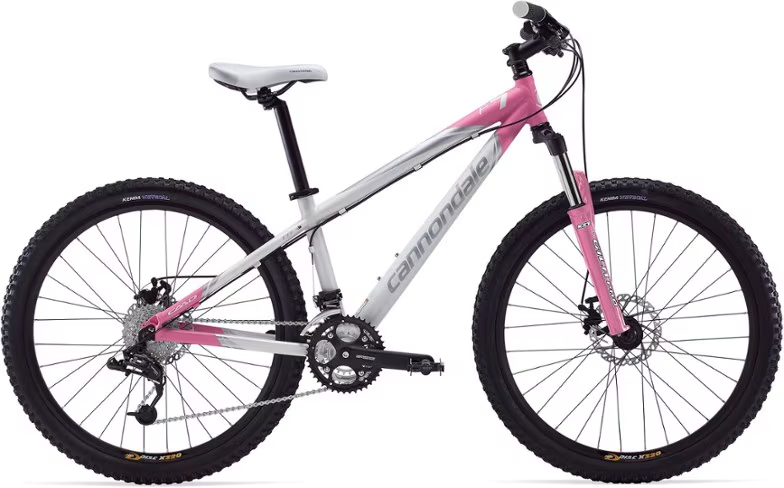 Cannondale F7 Pink / White Feminine Womens Mountain Bike Bicycle