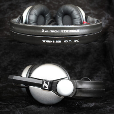 Sennheiser HD25 with Aluminium Earcups and Hinges Custom Cans | eBay