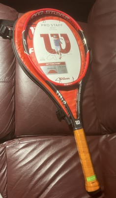 Wilson Pro Staff RF97 Autograph V10 Tennis Racquet Grip Size-4 3/8