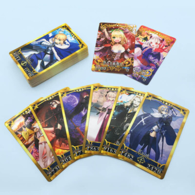 80 PCS Fate Grand Order FGO Cards Alter Saber Cards Set