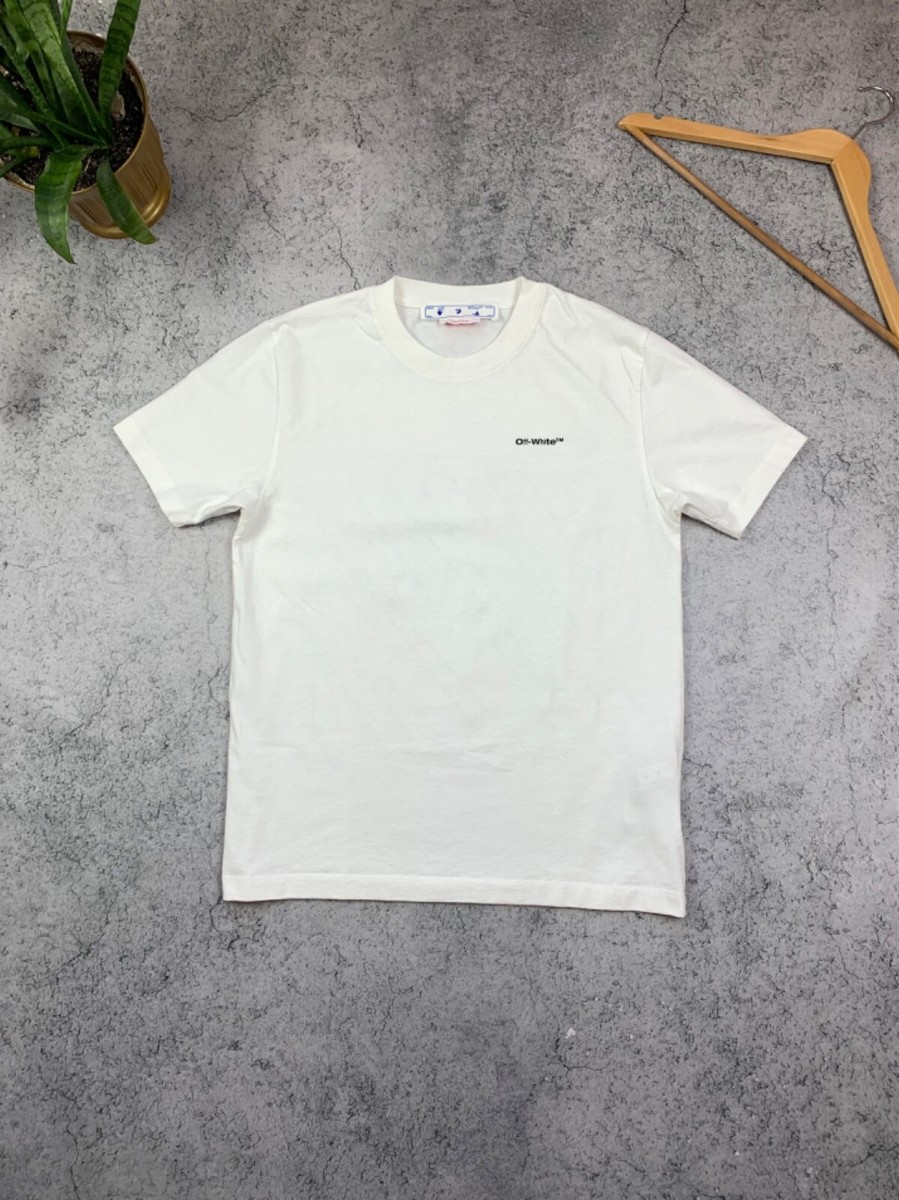 Off-White Seasonal 2013 Virgil Abloh T-Shirt Big Logo Mens Size