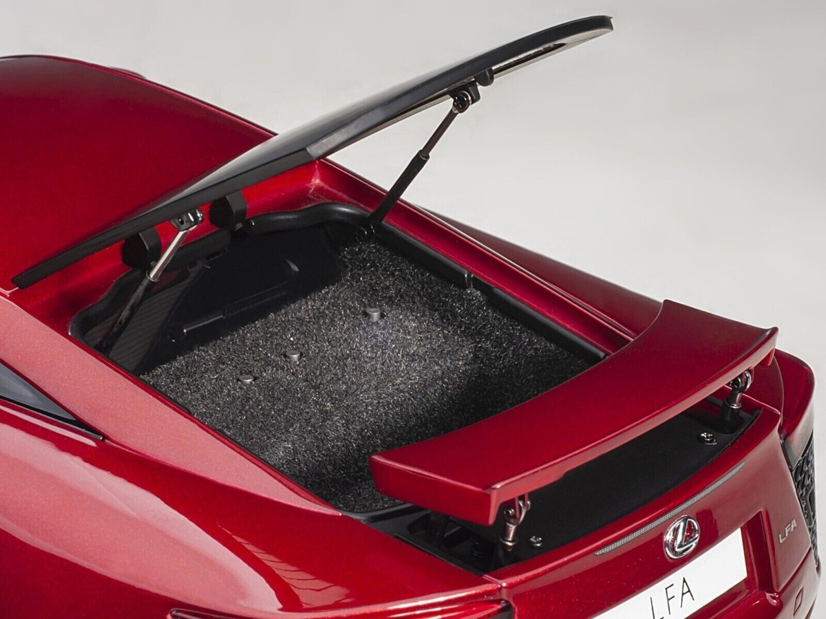 1/18 Scale Lexus LFA (Pearl Red Metallic) Composite Model Car By