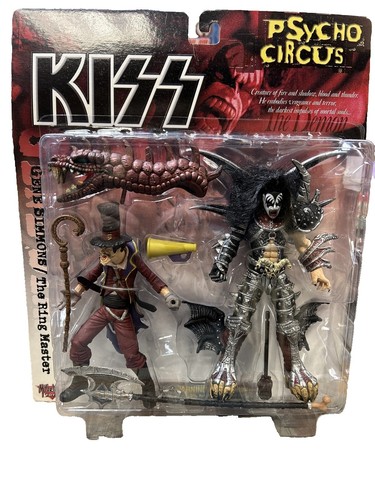 McFarlane Toys KISS Psycho Circus Complete Set 4 Action Figures | eBay