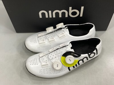 Nimbl Ultimate Road Cycling Shoes (White/Pro-Edition) EU38-EU45