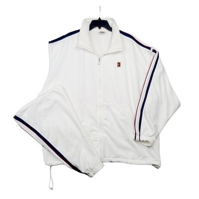 Nike Challenge Court Vintage 90s Tennis Jacket Sz XXL Convertible