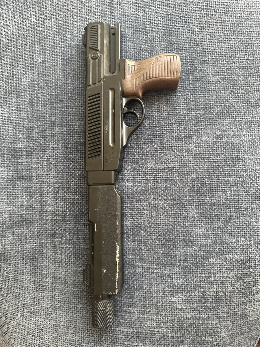 1983 Edison Giocattoli Matic 45 Toy Cap Gun Assault rifle 00365-1