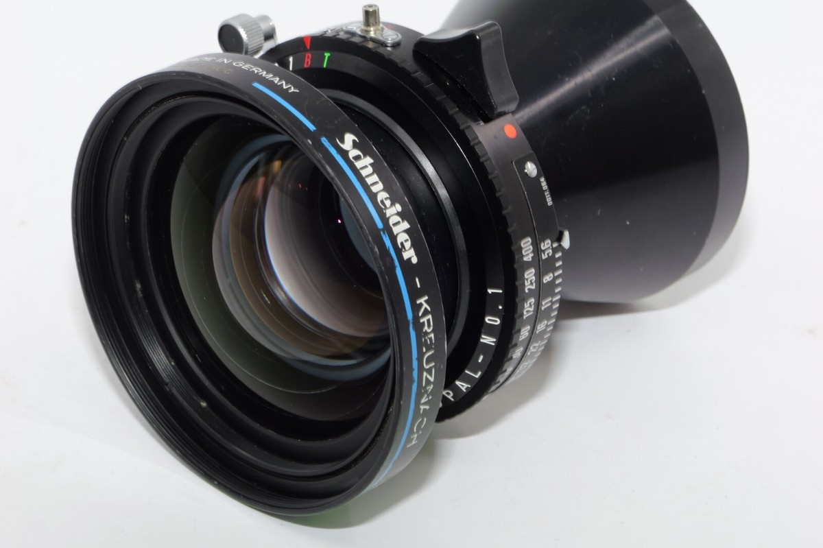 Schneider Super-Symmar HM 150mm f/5.6 MC Standard lens. Copal #1
