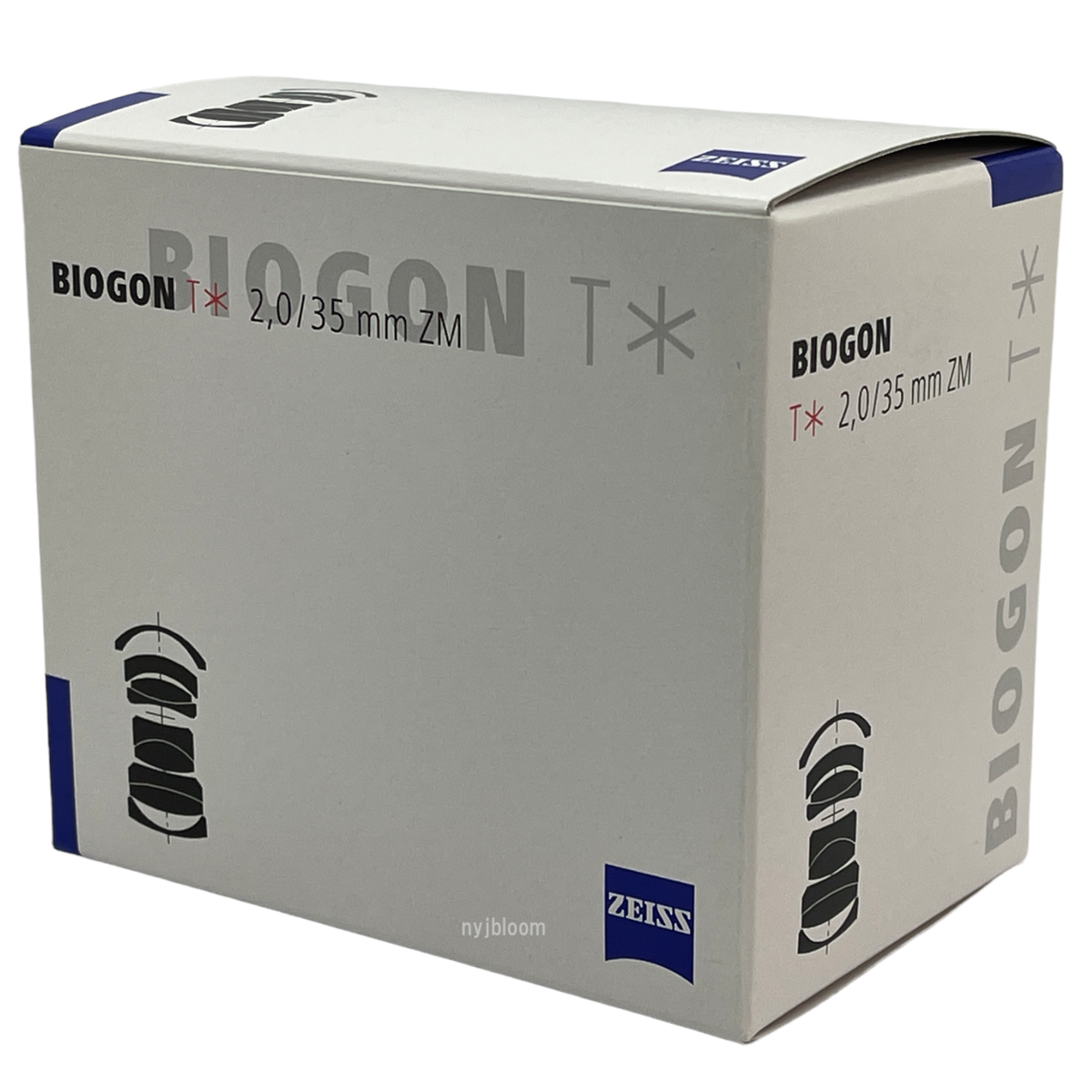 New Carl Zeiss BIOGON T* 35mm f2 ZM Mount Lens - SILVER - Made in