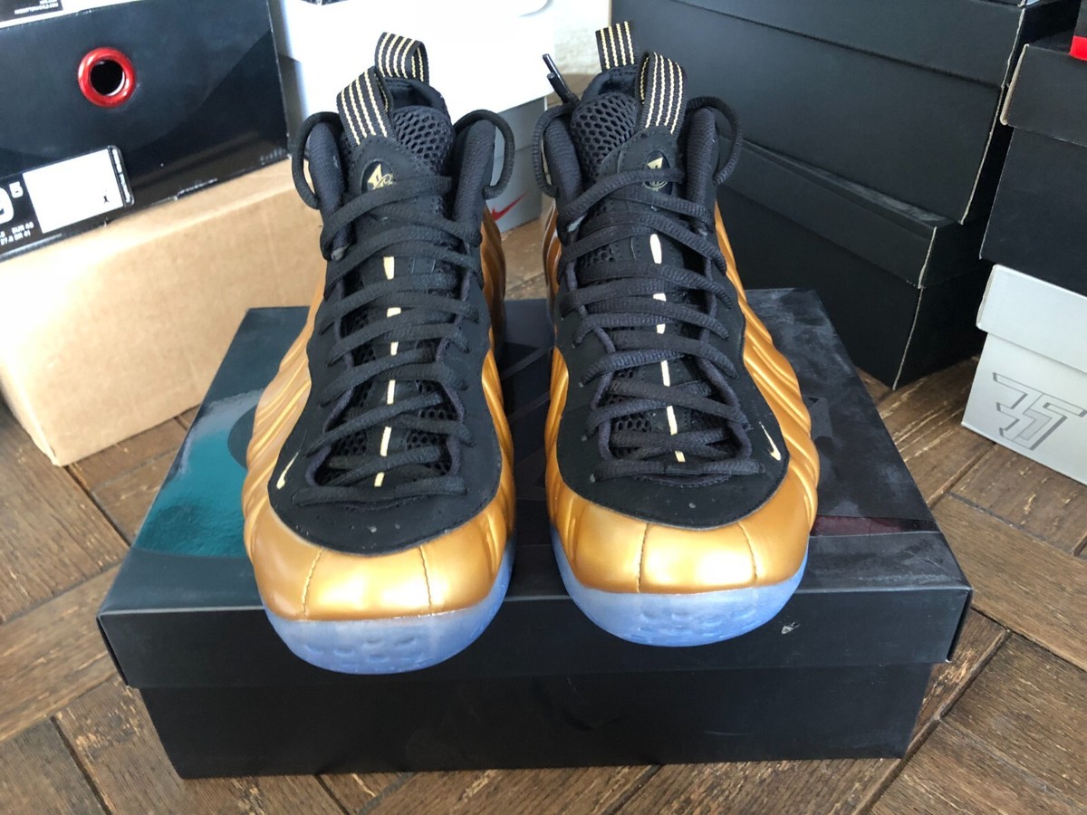 Nike Air Foamposite One Metallic Gold 2015 - Size 9.5 886548046775