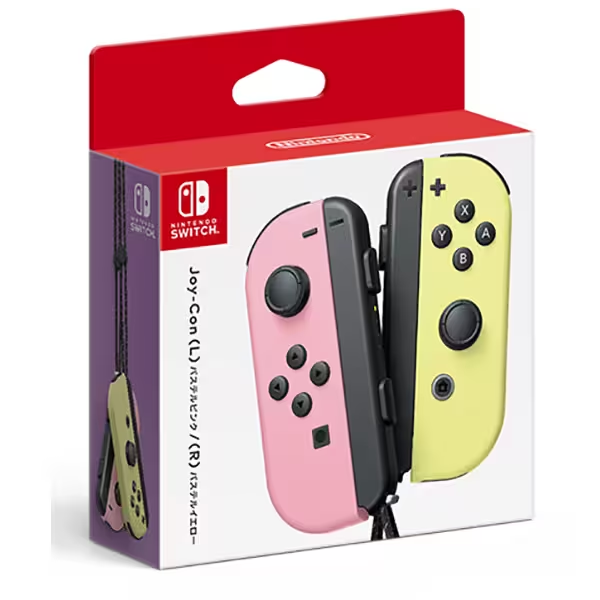 Joy-Con (L)/(R) - Nintendo Switch - Pastel Pink/Pastel Yellow
